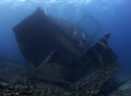   Giannis Red Sea usually photographed stern afternoon but we dived moring took this picture form broken centre looking back  